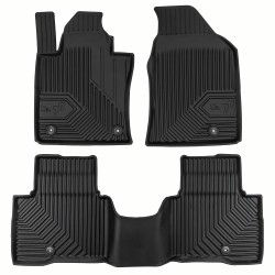 Tappetini compatibili con KGM Actyon dal 2024 in poi, su misura in Gomma TPE